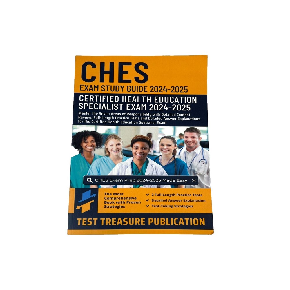 CHES Exam Study Guide 2024-2025: Master the Seven Areas of Responsibility with D